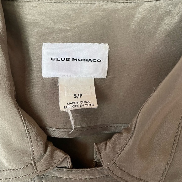 Club Monaco 100% silk jacket - Picture 3 of 10